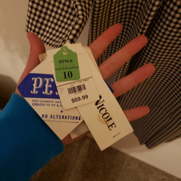 NWT Vintage Danny & Nicole Dress - Picture 11 of 14